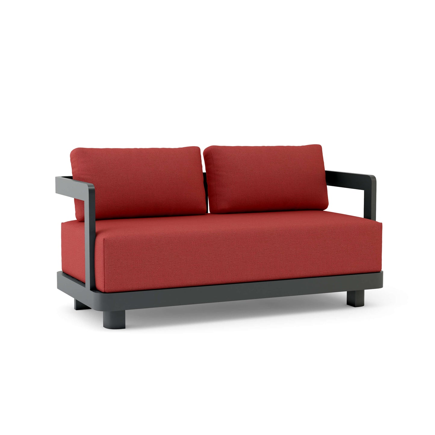 Anderson Teak Granada Deep Seating Aluminum Loveseat | Anderson Teak
