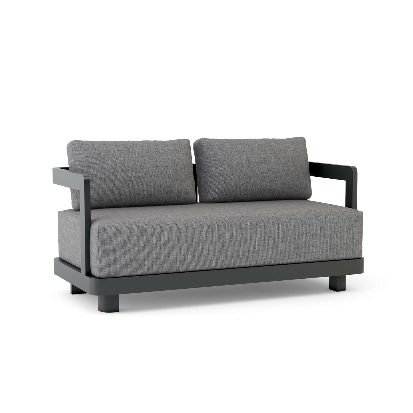 Anderson Teak Granada Deep Seating Aluminum Loveseat | Anderson Teak