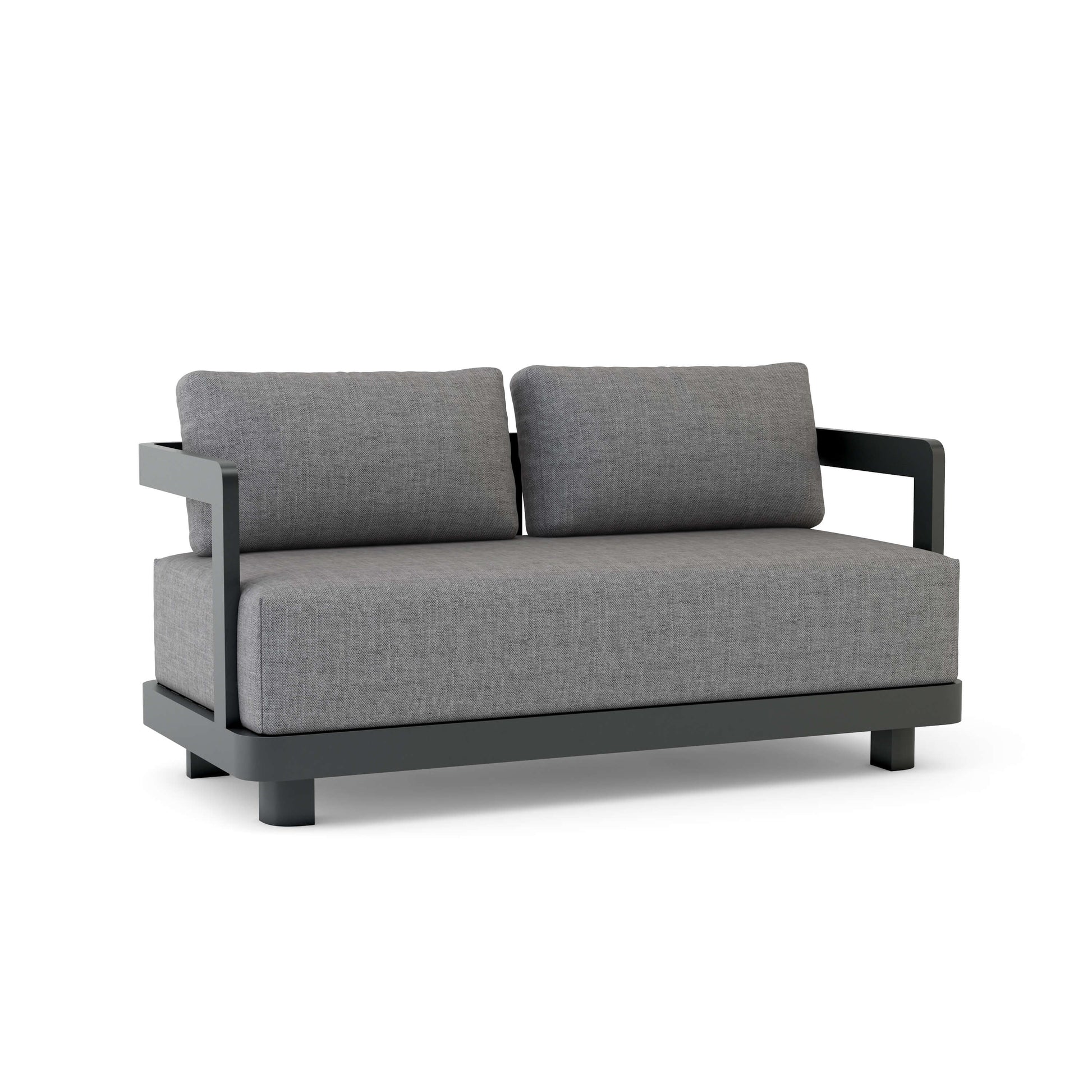 Anderson Teak Granada Deep Seating Aluminum Loveseat | Anderson Teak
