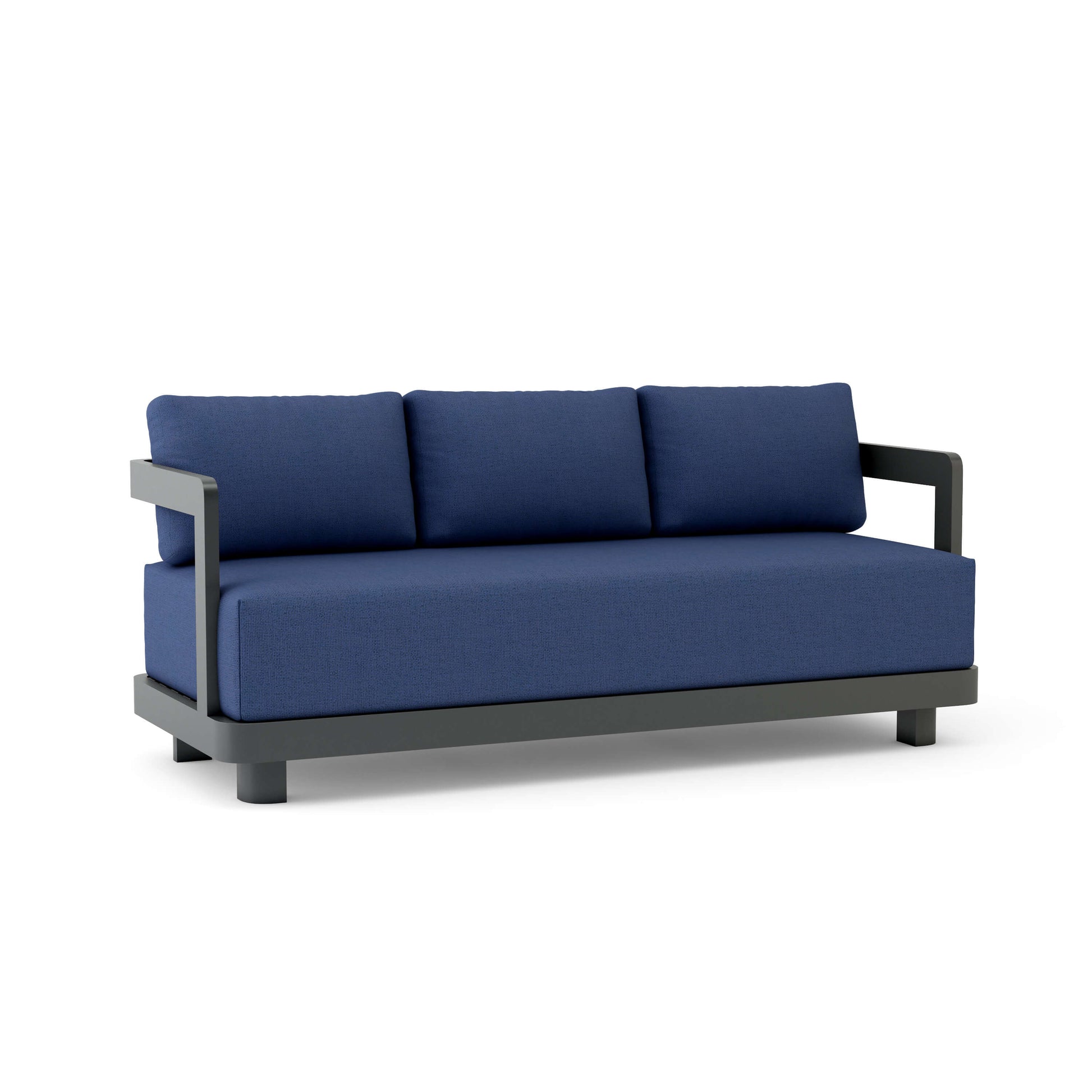 Anderson Teak Granada Deep Seating Aluminum Sofa | Anderson Teak