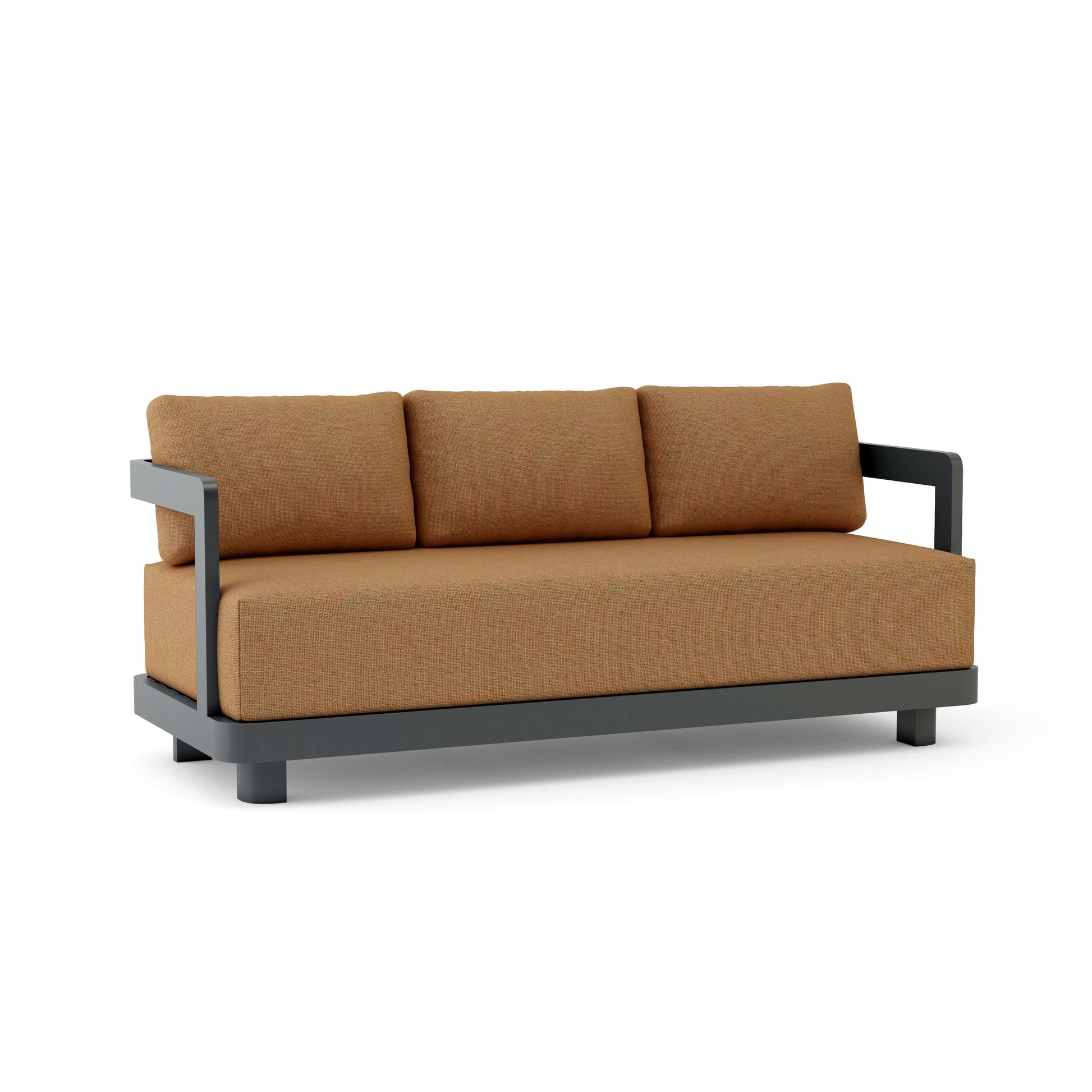 Anderson Teak Granada Deep Seating Aluminum Sofa | Anderson Teak