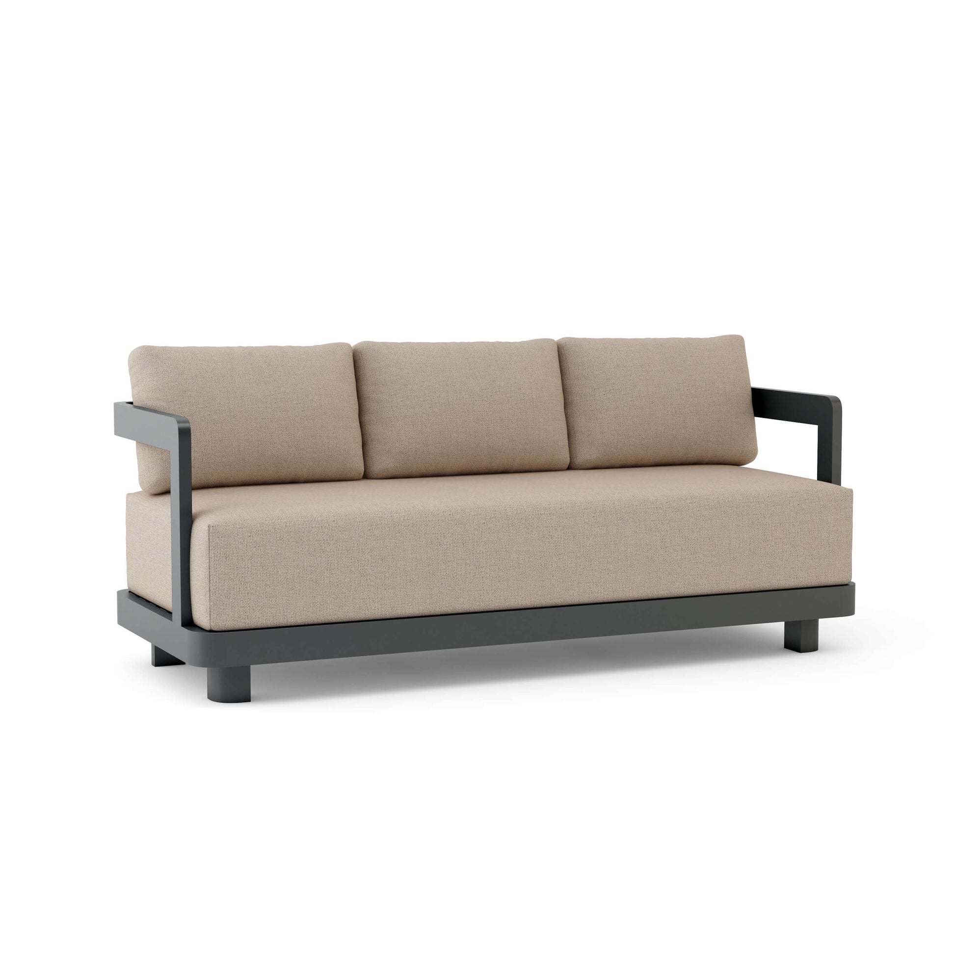 Anderson Teak Granada Deep Seating Aluminum Sofa | Anderson Teak