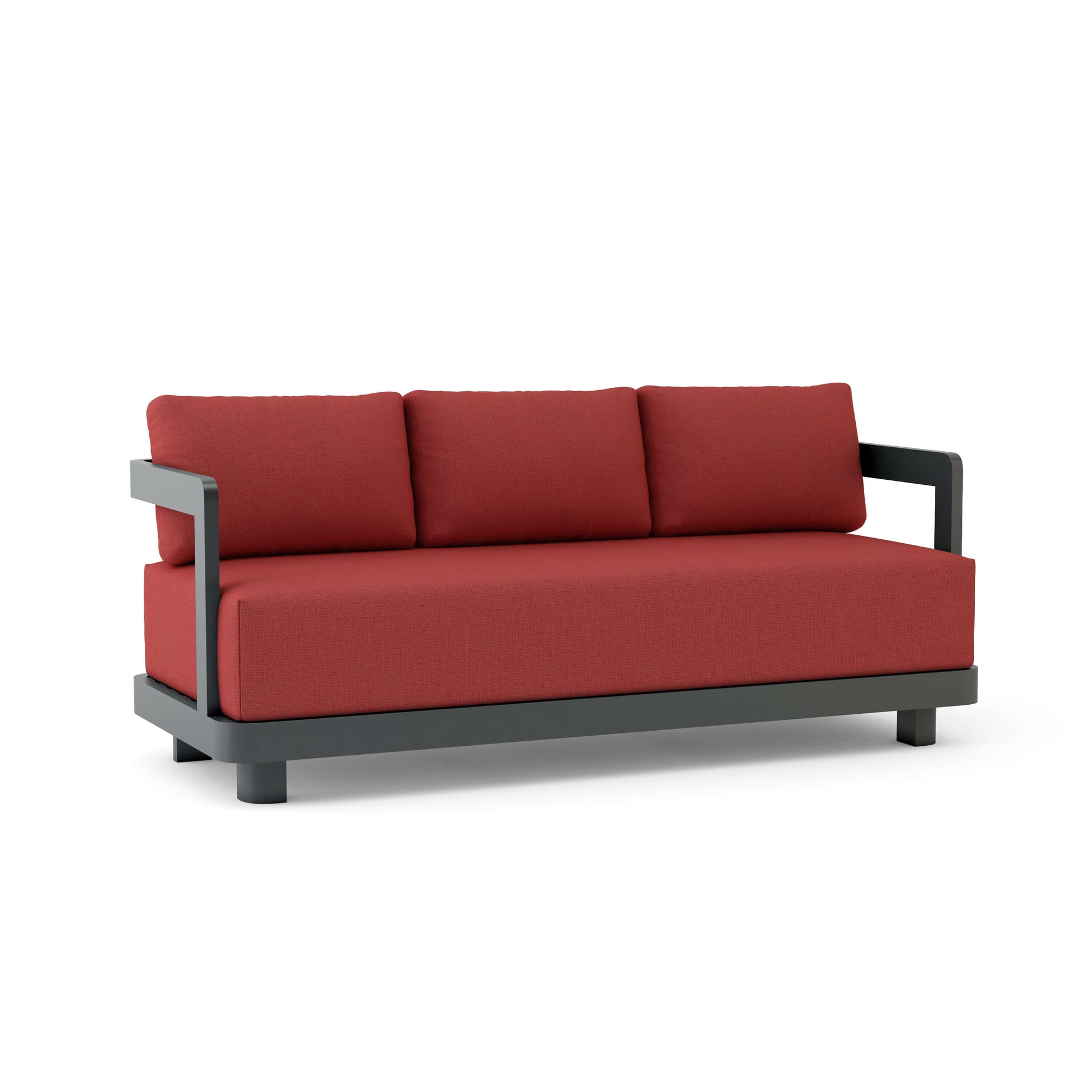 Anderson Teak Granada Deep Seating Aluminum Sofa | Anderson Teak