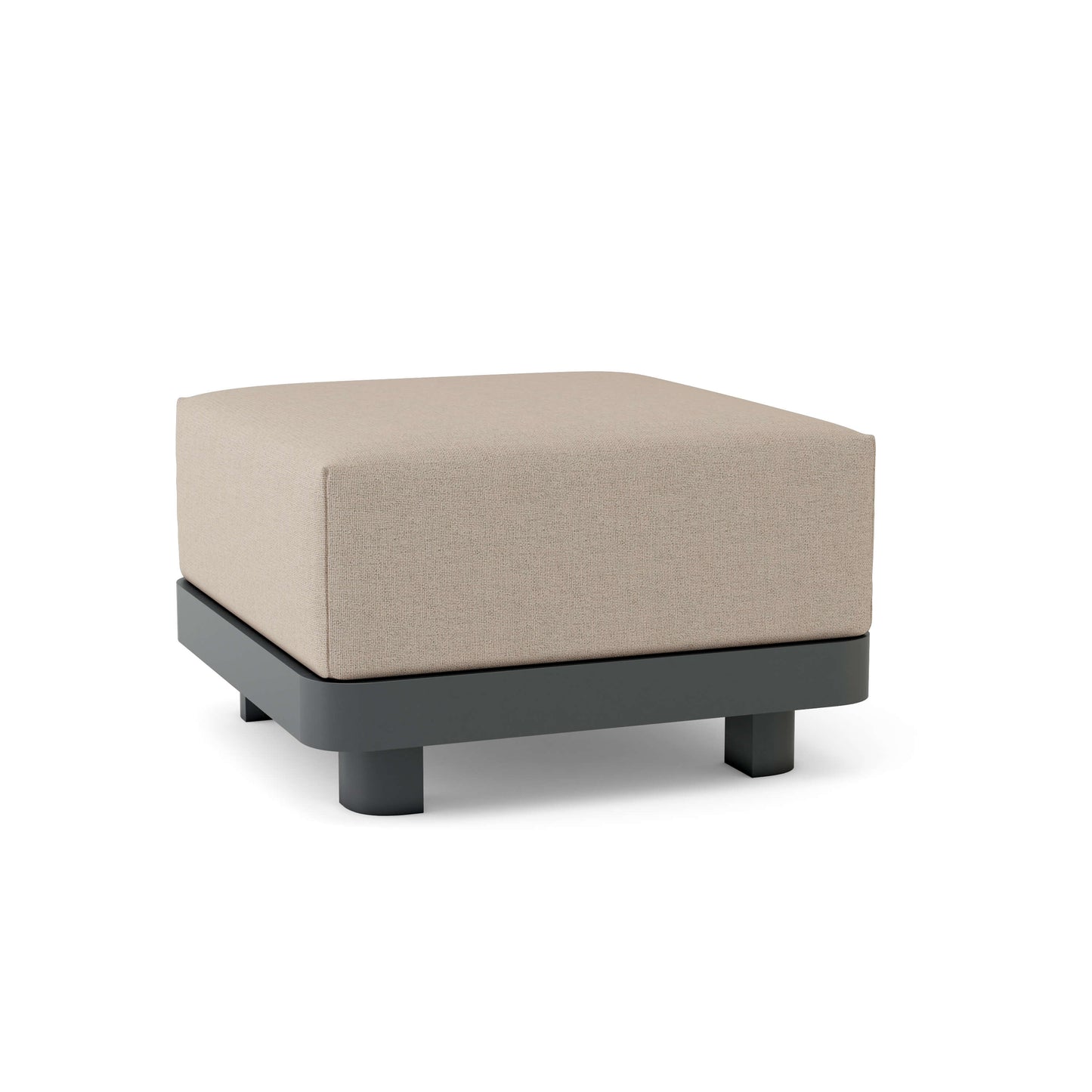 Anderson Teak Granada Deep Seating Aluminum Ottoman | Anderson Teak