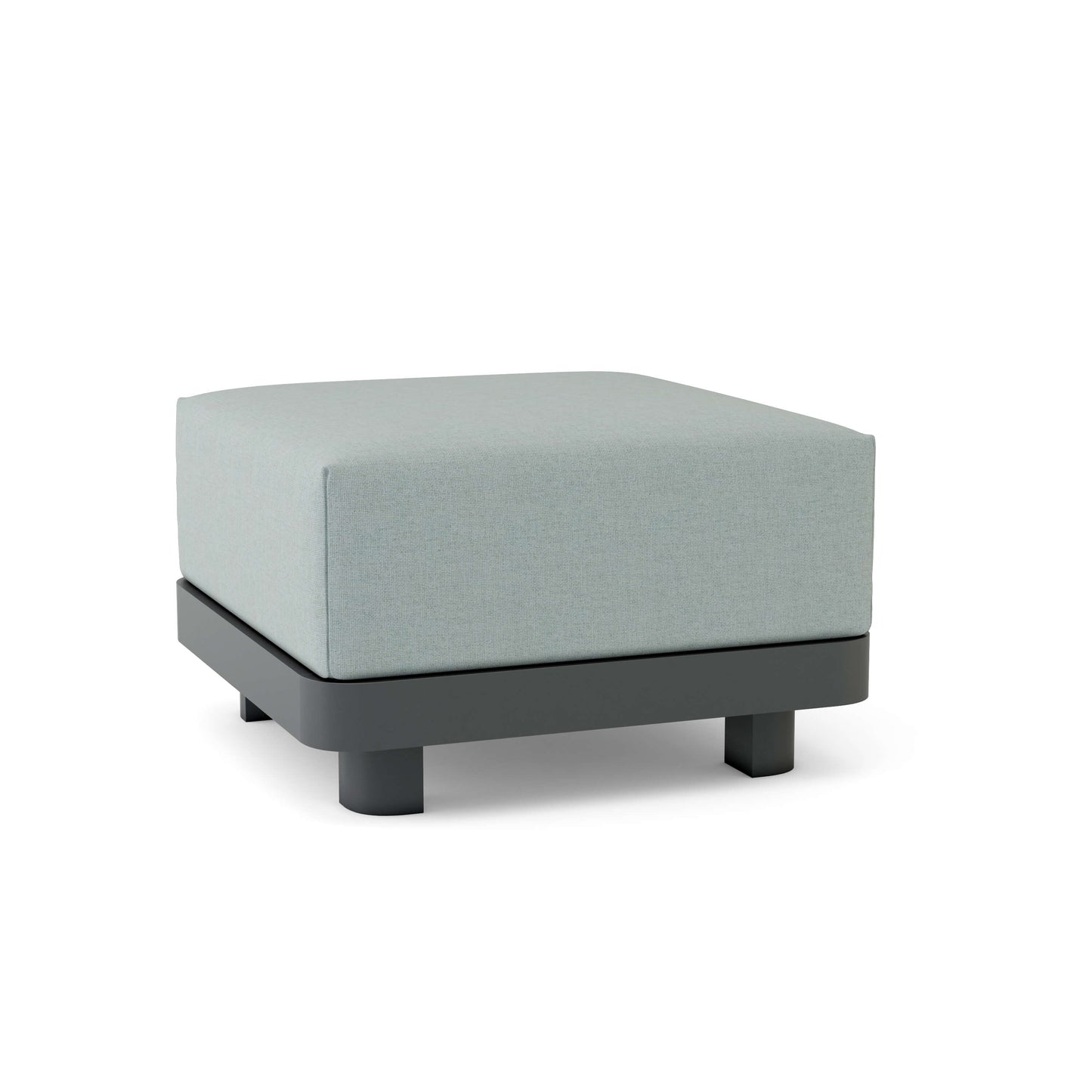 Anderson Teak Granada Deep Seating Aluminum Ottoman | Anderson Teak