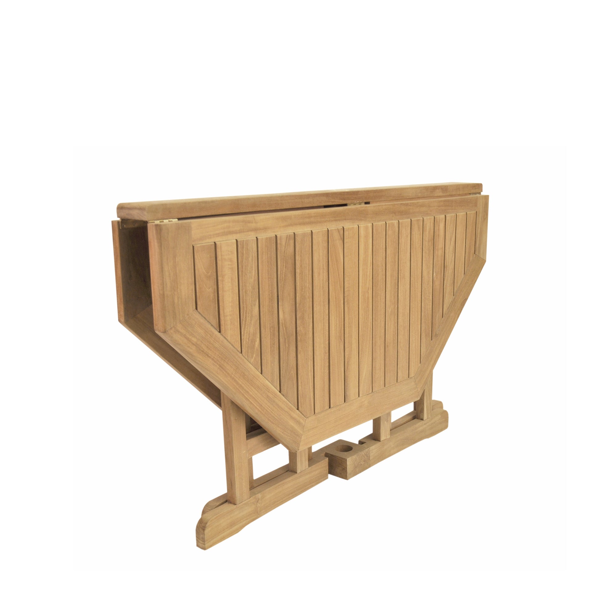 Anderson Teak Butterfly 47" Octagonal FoldingTable | Anderson Teak Bahama Collection