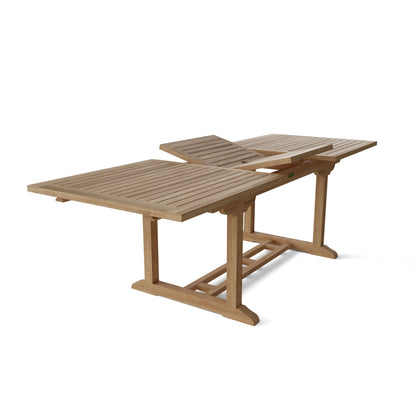 Anderson Teak Bahama Sahara 9-Piece 8' Rectangular Dining Set | Anderson Teak Bahama Collection
