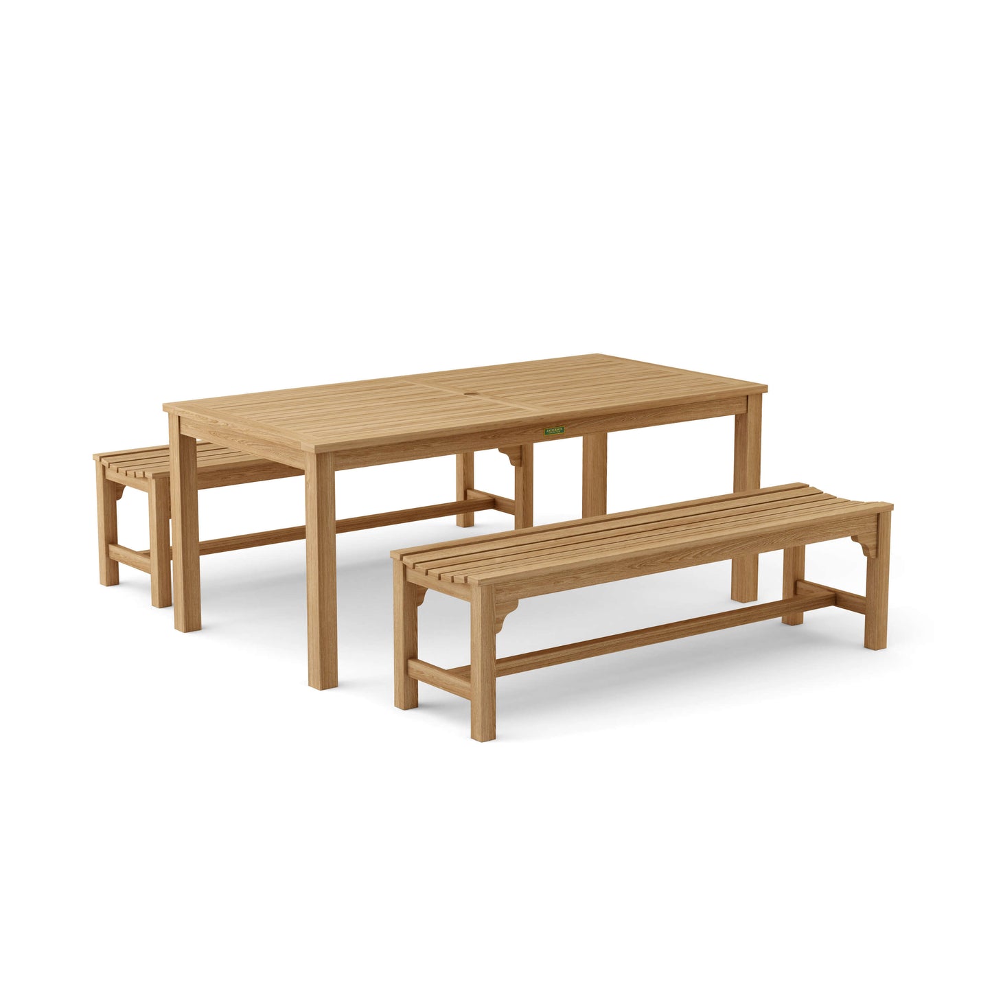 Anderson Teak Bahama Hampton 3-Piece Dining Set | Anderson Teak Bahama Collection
