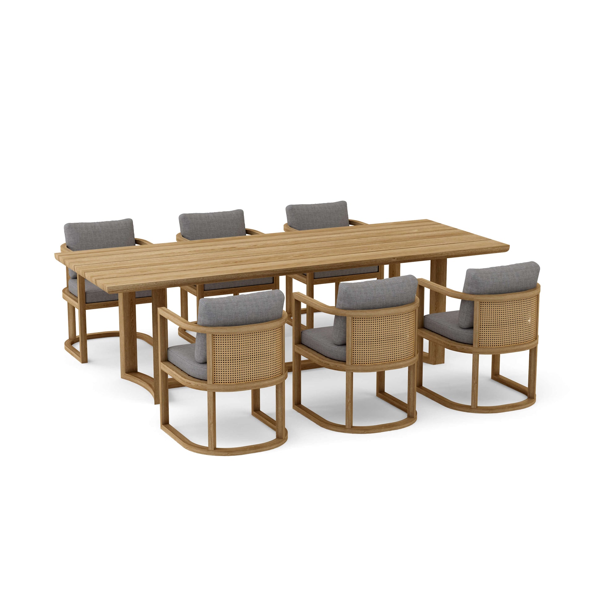 Anderson Teak 7-Piece Junus Dining Table Set | Anderson Teak