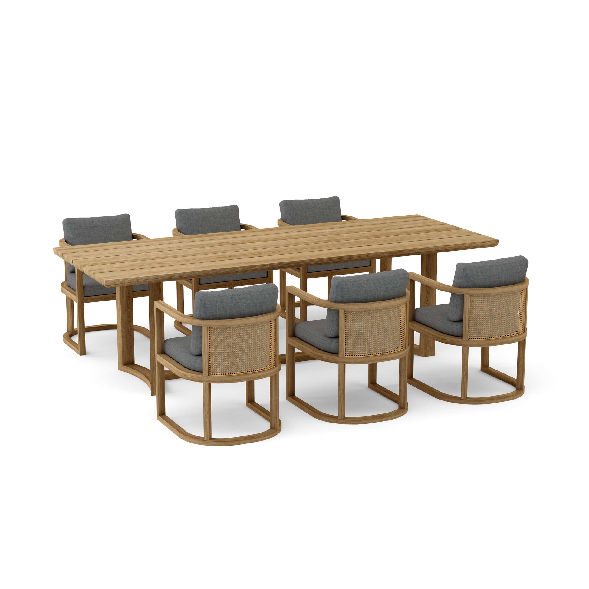 Anderson Teak 7-Piece Junus Dining Table Set | Anderson Teak