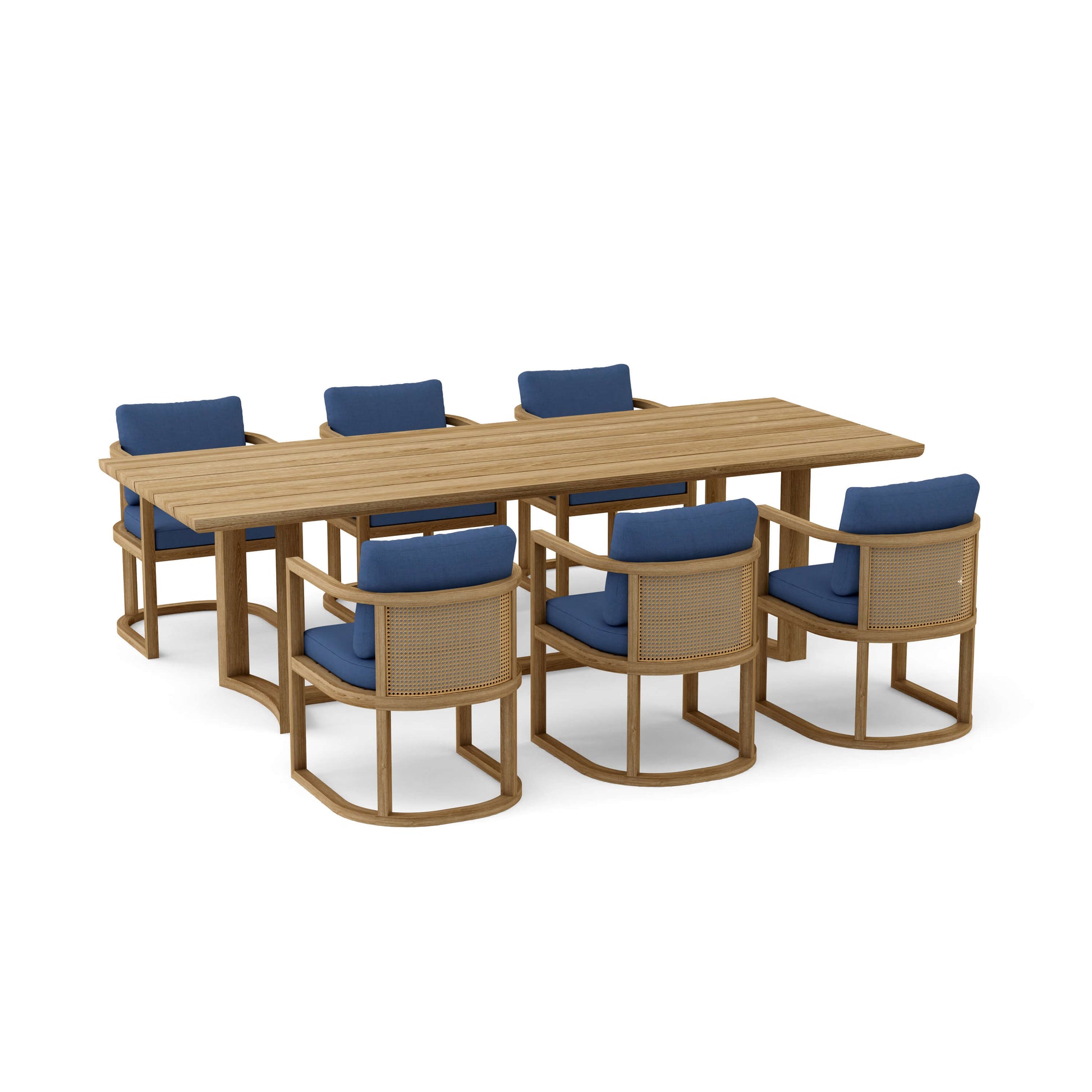 Anderson Teak 7-Piece Junus Dining Table Set | Anderson Teak