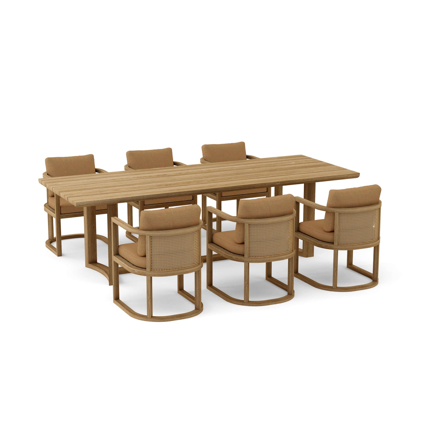 Anderson Teak 7-Piece Junus Dining Table Set | Anderson Teak