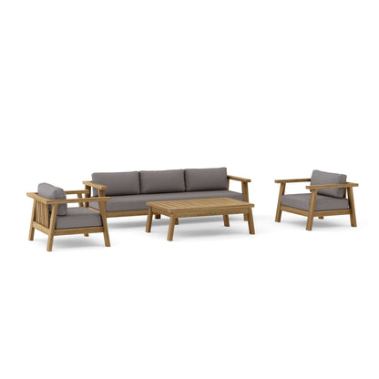 Anderson Teak 4-Piece Palermo Deep Seating | Anderson Teak