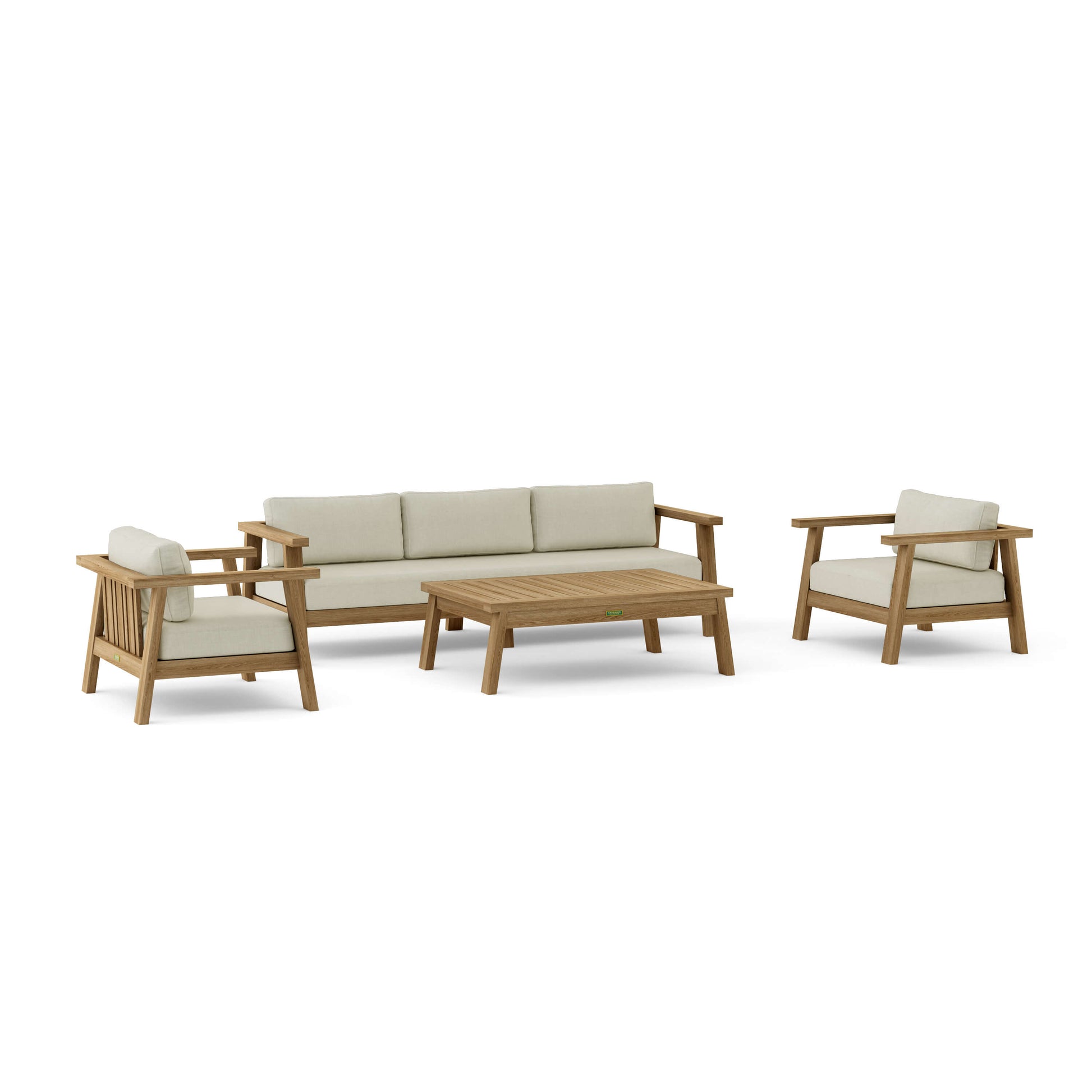 Anderson Teak 4-Piece Palermo Deep Seating | Anderson Teak