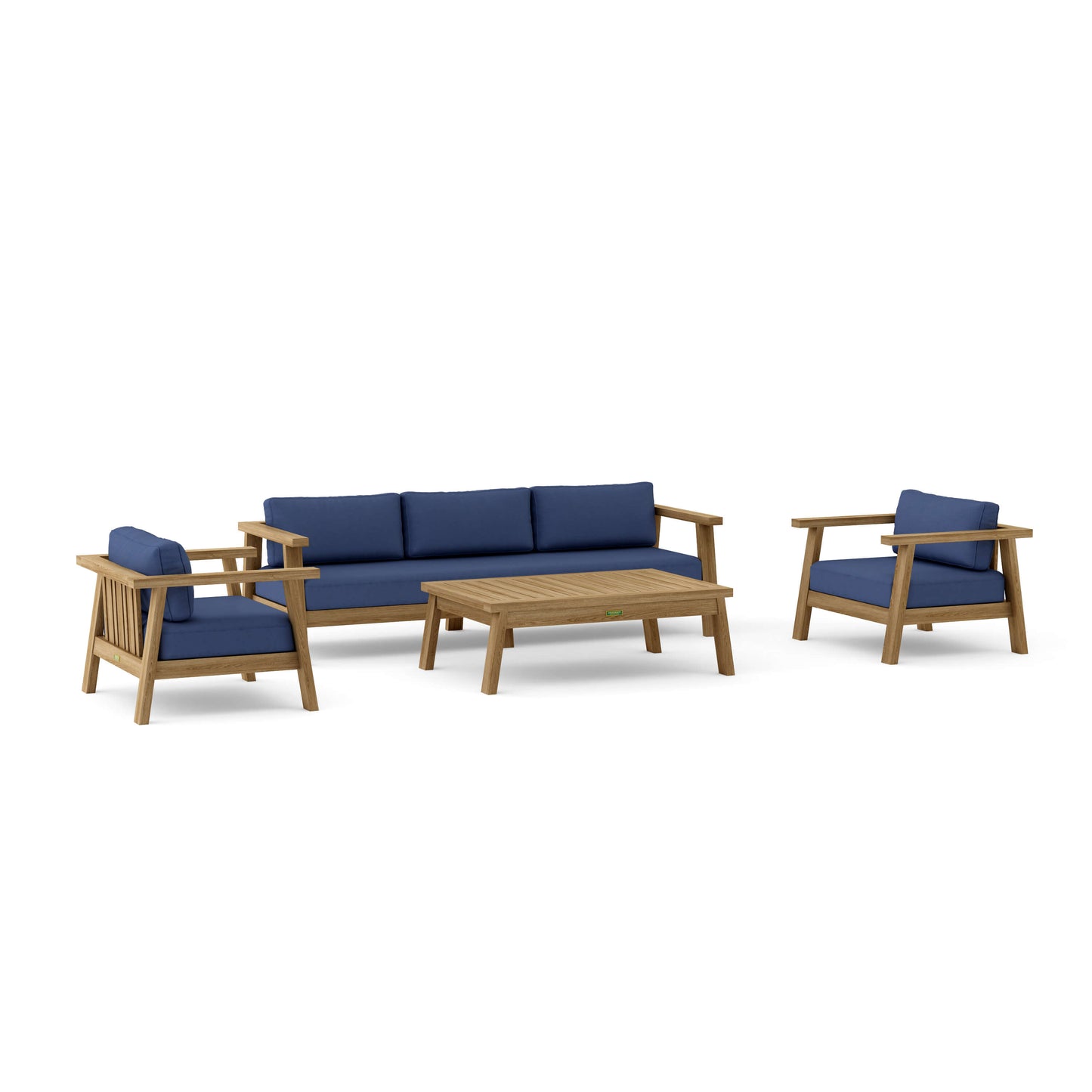 Anderson Teak 4-Piece Palermo Deep Seating | Anderson Teak