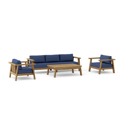 Anderson Teak 4-Piece Palermo Deep Seating | Anderson Teak