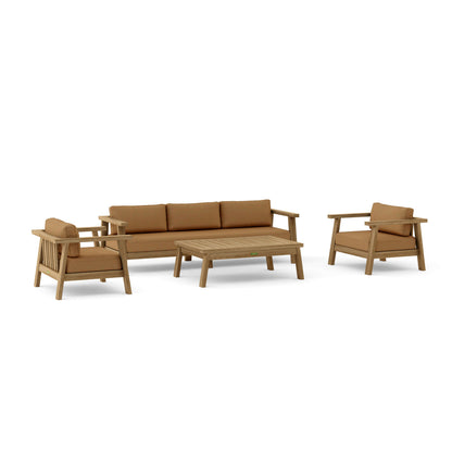 Anderson Teak 4-Piece Palermo Deep Seating | Anderson Teak