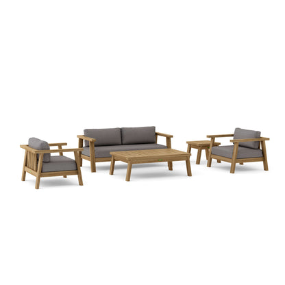 Anderson Teak Palermo 5-Piece Deep Seating Set | Anderson Teak