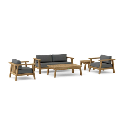 Anderson Teak Palermo 5-Piece Deep Seating Set | Anderson Teak