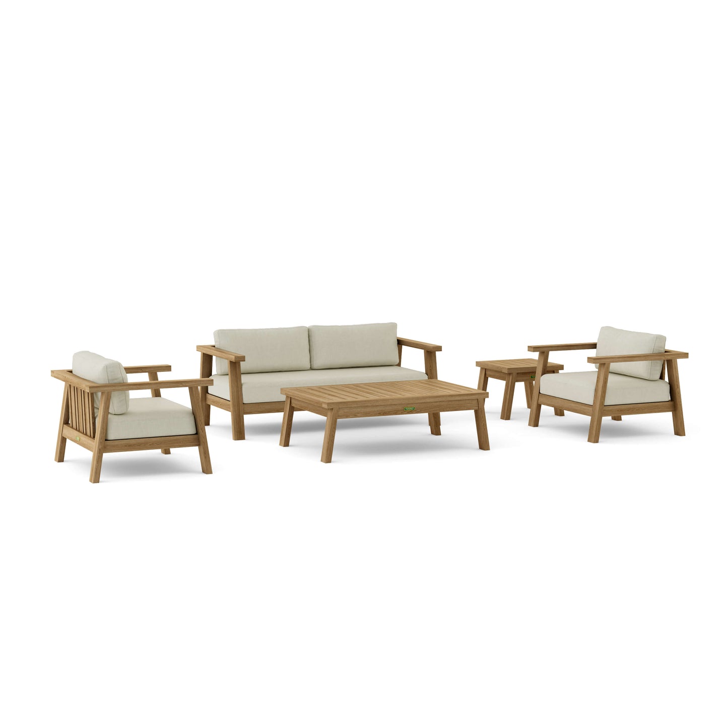 Anderson Teak Palermo 5-Piece Deep Seating Set | Anderson Teak