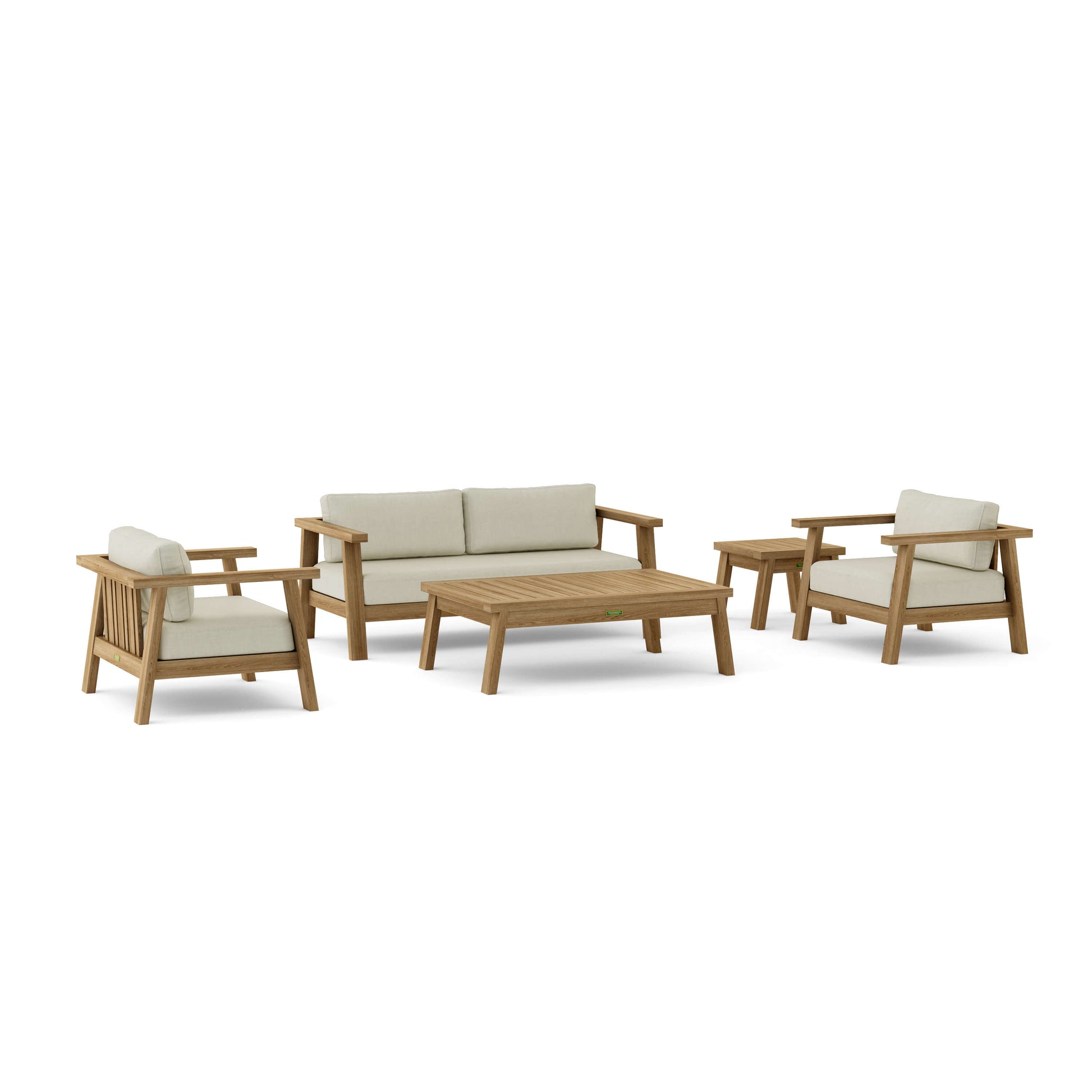 Anderson Teak Palermo 5-Piece Deep Seating Set | Anderson Teak