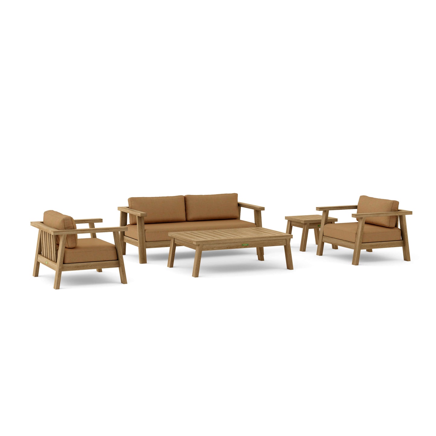 Anderson Teak Palermo 5-Piece Deep Seating Set | Anderson Teak
