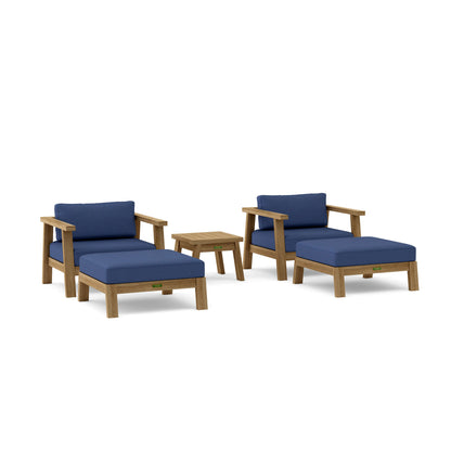 Anderson Teak 5-Piece Palermo Deep Seating | Anderson Teak