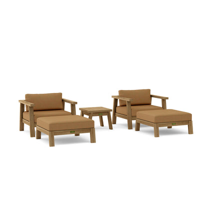 Anderson Teak 5-Piece Palermo Deep Seating | Anderson Teak