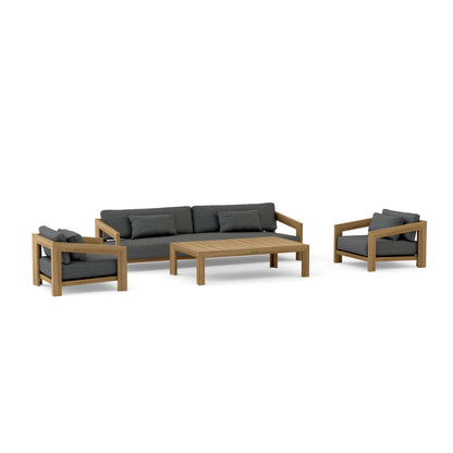 Anderson Teak 4-Piece Smyrna Deep Seating Set | Anderson Teak