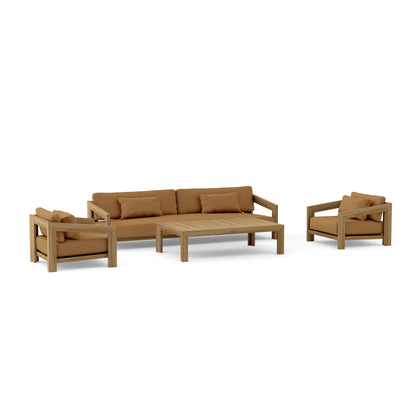 Anderson Teak 4-Piece Smyrna Deep Seating Set | Anderson Teak