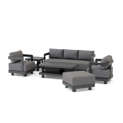Anderson Teak Granada 6-Piece Aluminum Deep Seating Set | Anderson Teak