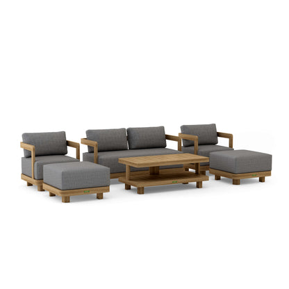 Anderson Teak 6-Piece Granada Deep Seating | Anderson Teak