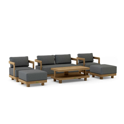 Anderson Teak 6-Piece Granada Deep Seating | Anderson Teak