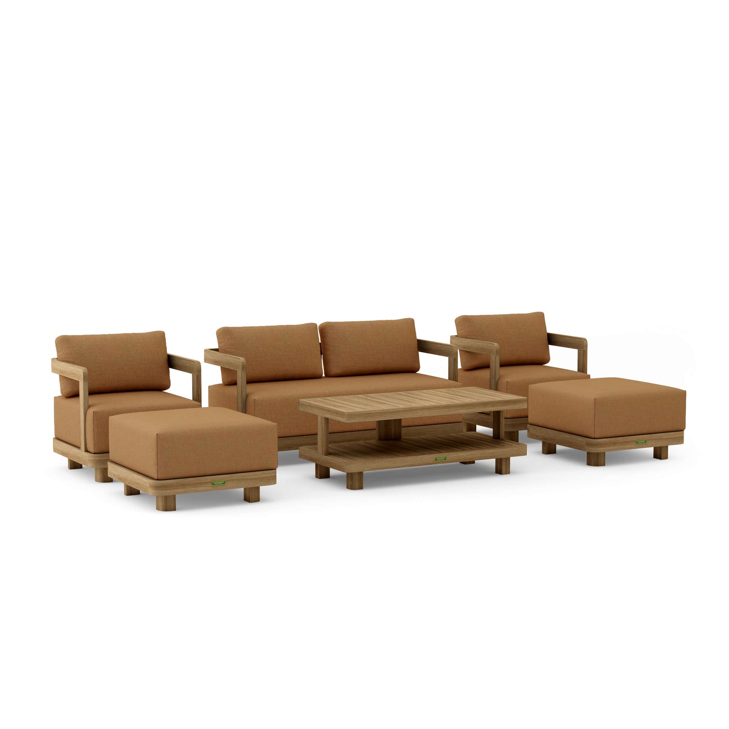 Anderson Teak 6-Piece Granada Deep Seating | Anderson Teak