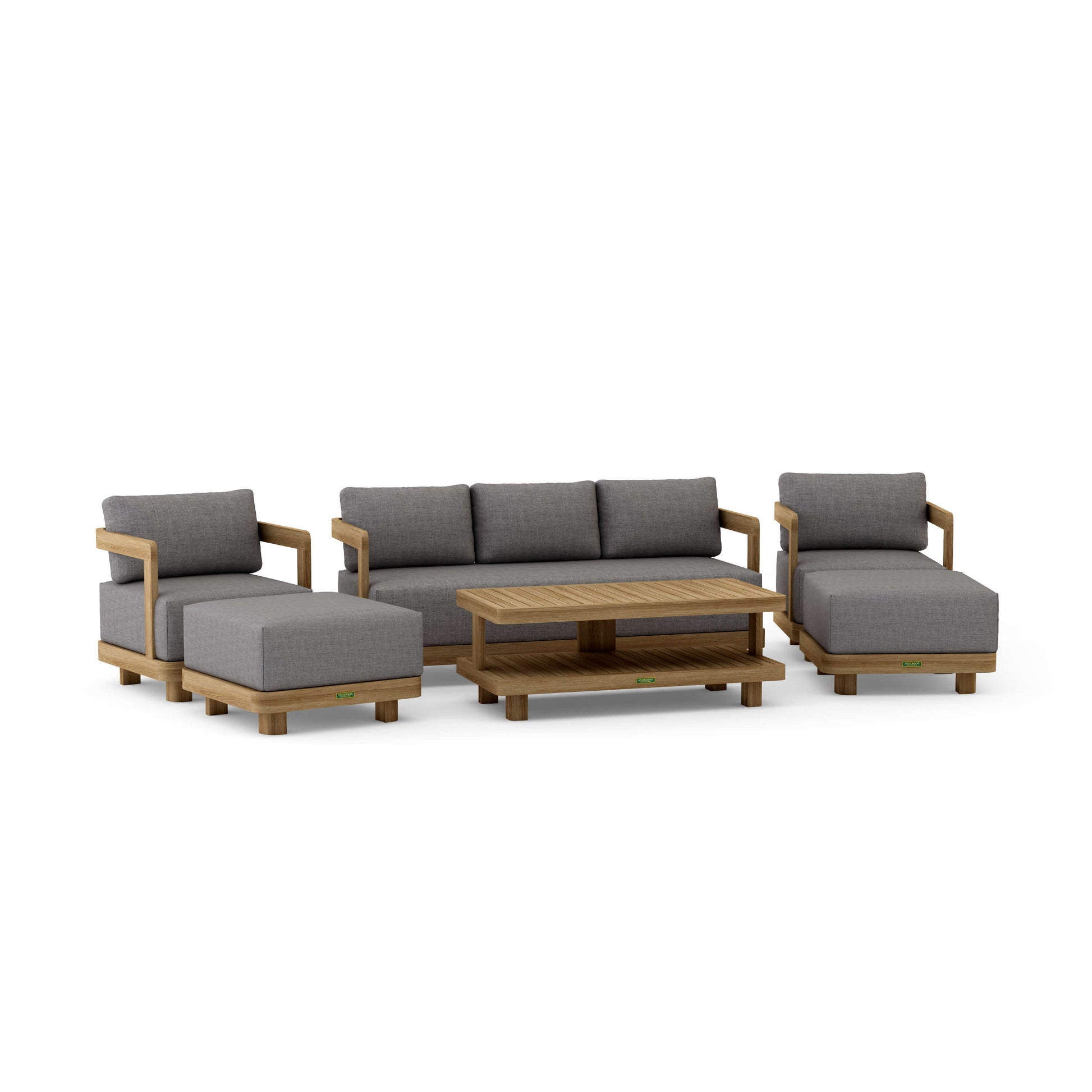 Anderson Teak Granada 6-Piece Deep Seating Set | Anderson Teak