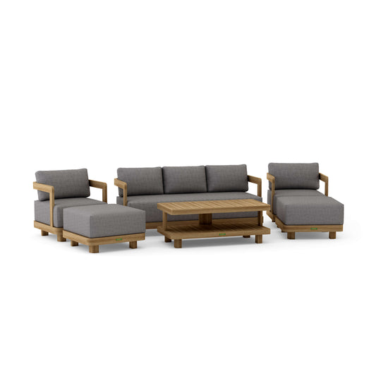 Anderson Teak Granada 6-Piece Deep Seating Set | Anderson Teak