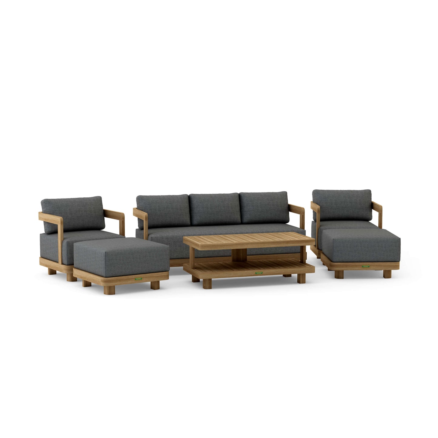 Anderson Teak Granada 6-Piece Deep Seating Set | Anderson Teak