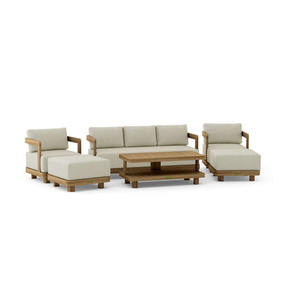 Anderson Teak Granada 6-Piece Deep Seating Set | Anderson Teak