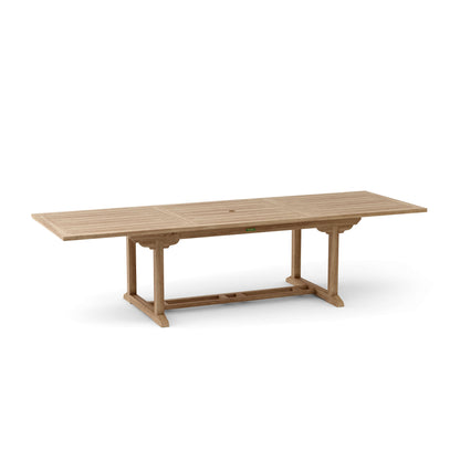 Anderson Teak Bahama Stackable Sahara 9-Piece Rectangular Dining Set A | Anderson Teak Bahama Collection