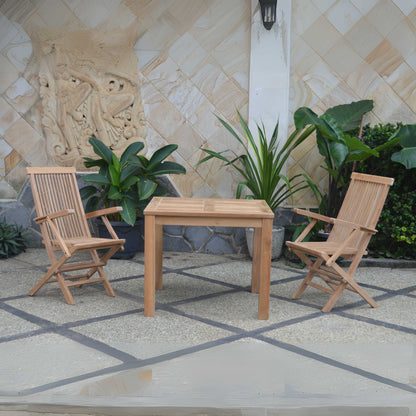 Anderson Teak Bahama Classic 3-Piece Bistro Table | Anderson Teak Bahama Collection