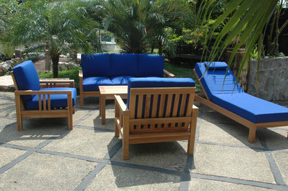SouthBay Deep Seating 6-Pieces Conversation Set B — View 4