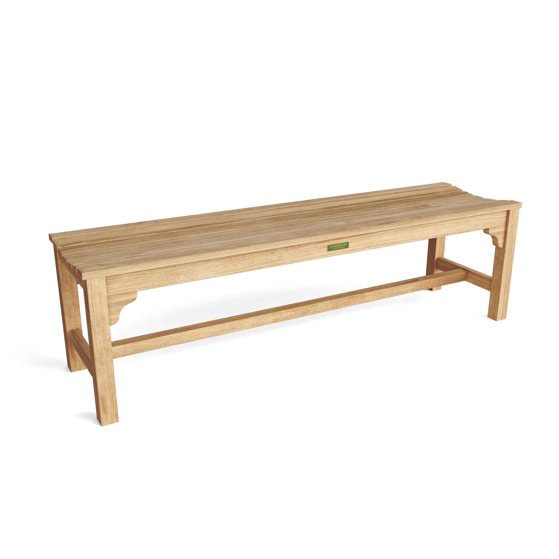 Hampton 3-Seater Backless Bench — View 6
