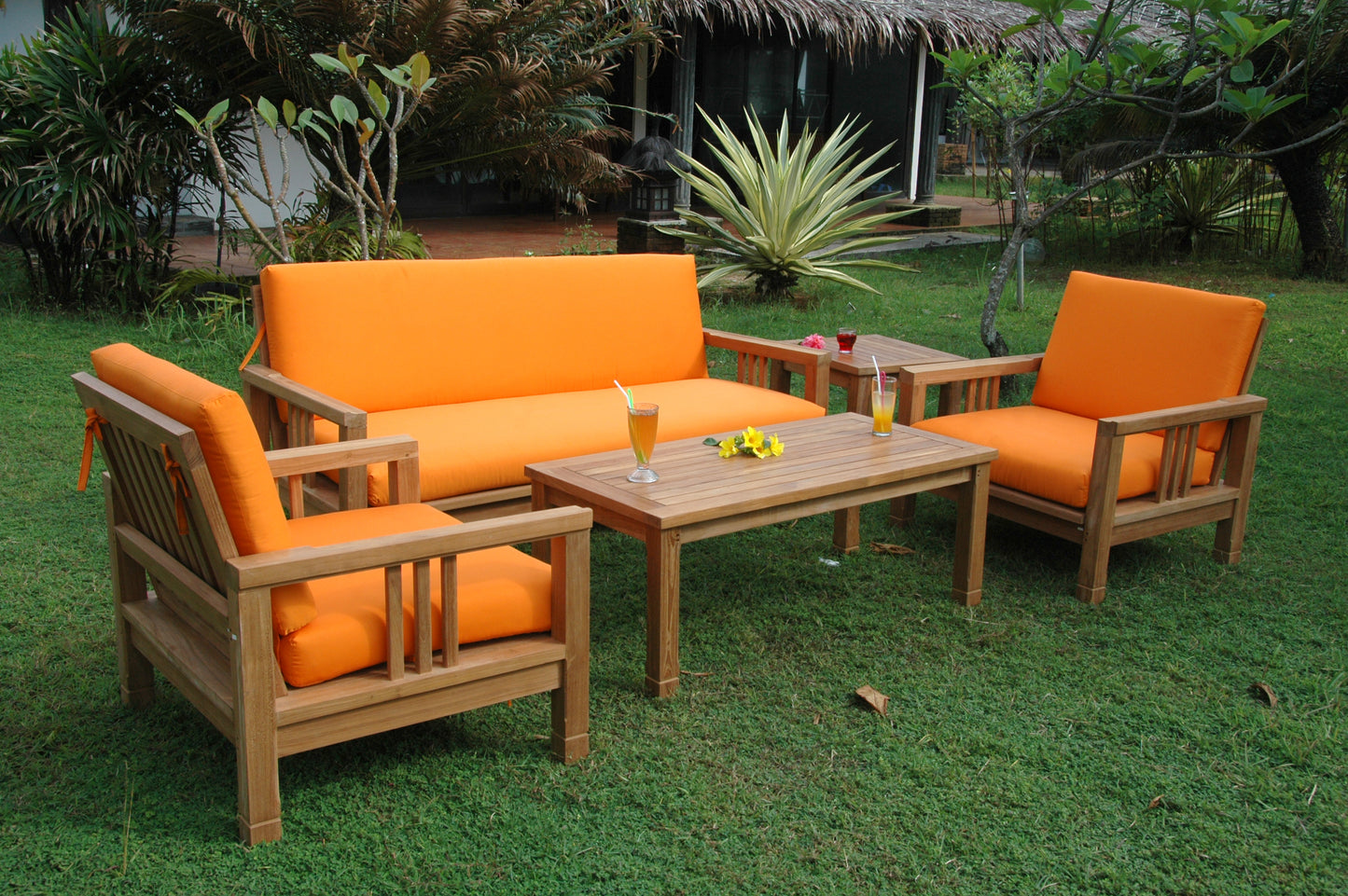 SouthBay Deep Seating 5-Pieces Conversation Set B — View 2