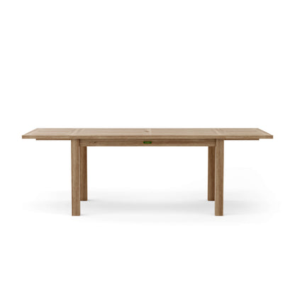 Bahama 95" Rectangular Table w/ Double Leaf Extensions — View 3