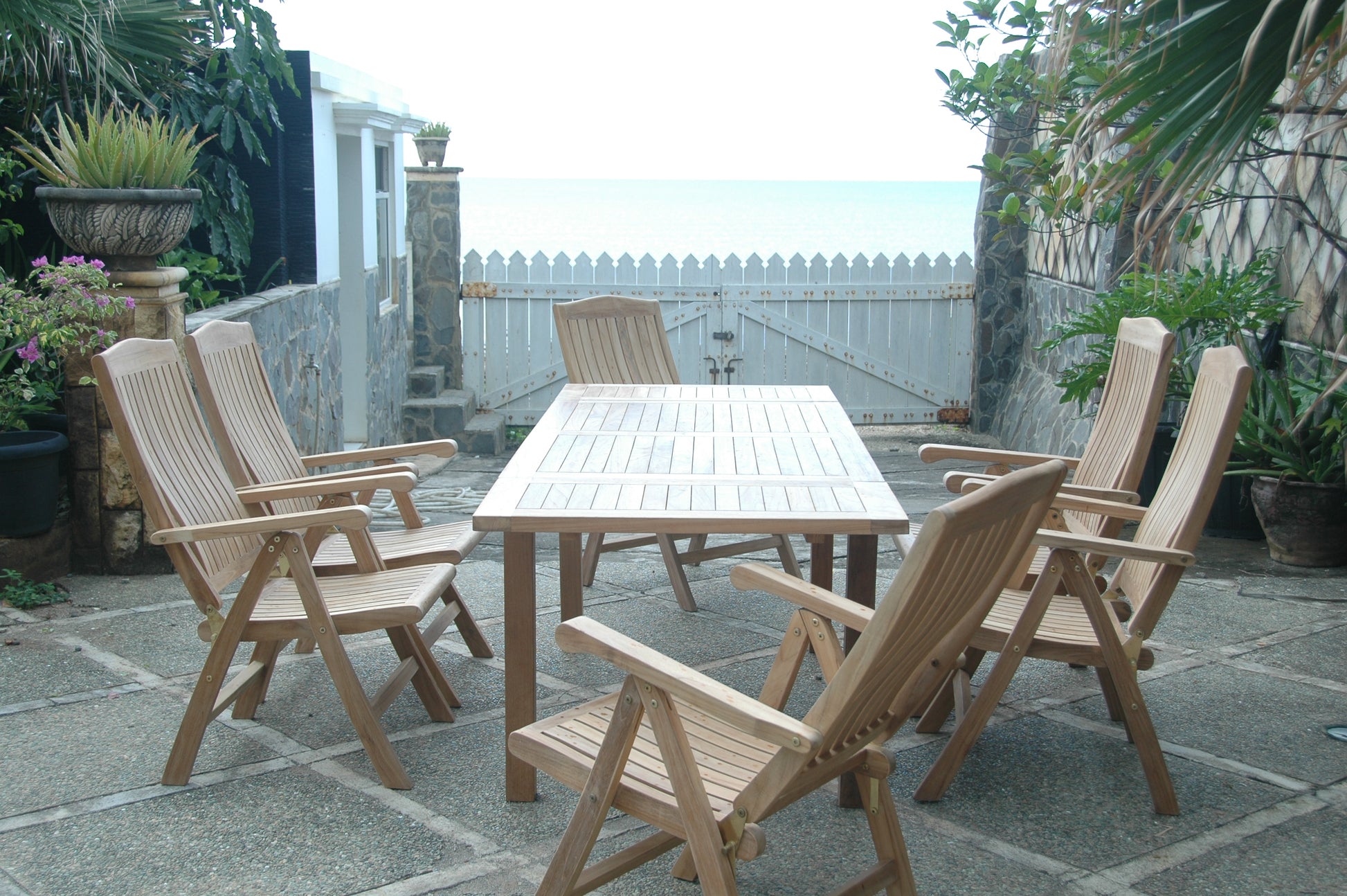 Bahama Katana 7-Pieces Dining Set — View 3