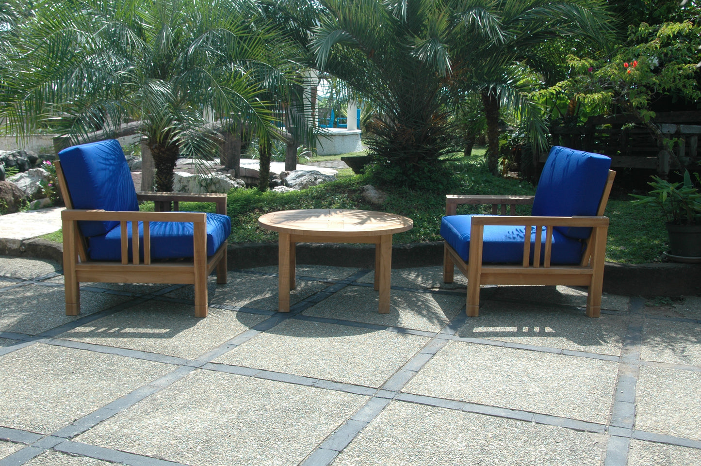 SouthBay Deep Seating 3-Pieces Conversation Set A — View 3
