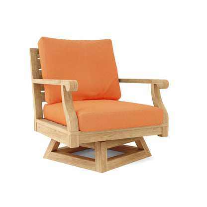 Riviera Swivel Armchair + Cushion — View 6