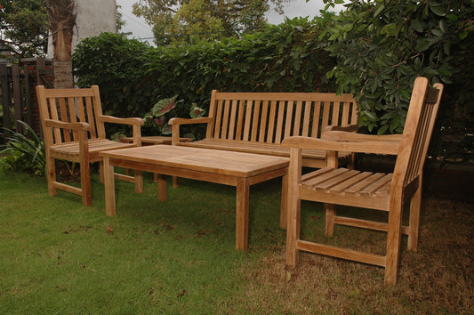 Classic 3-Seater 5-Pieces Conversation Set