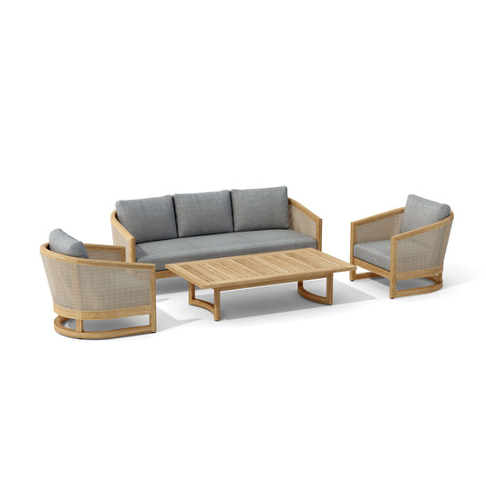 SET-333 4-pc Catania Deep Seating Set — View 2