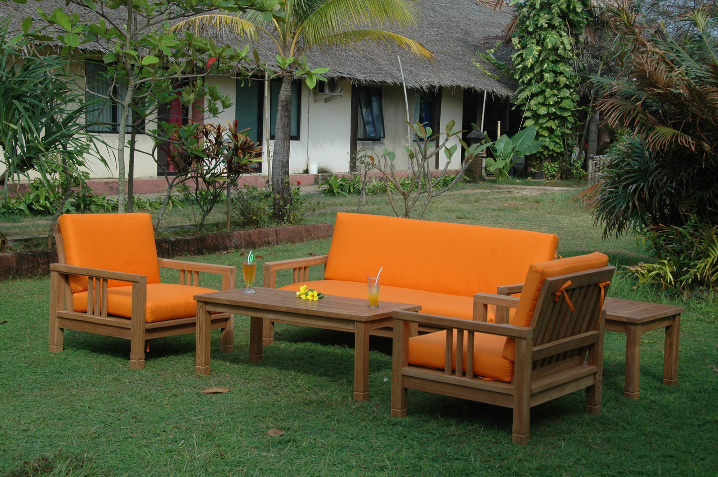 SouthBay Deep Seating 5-Pieces Conversation Set B — View 7